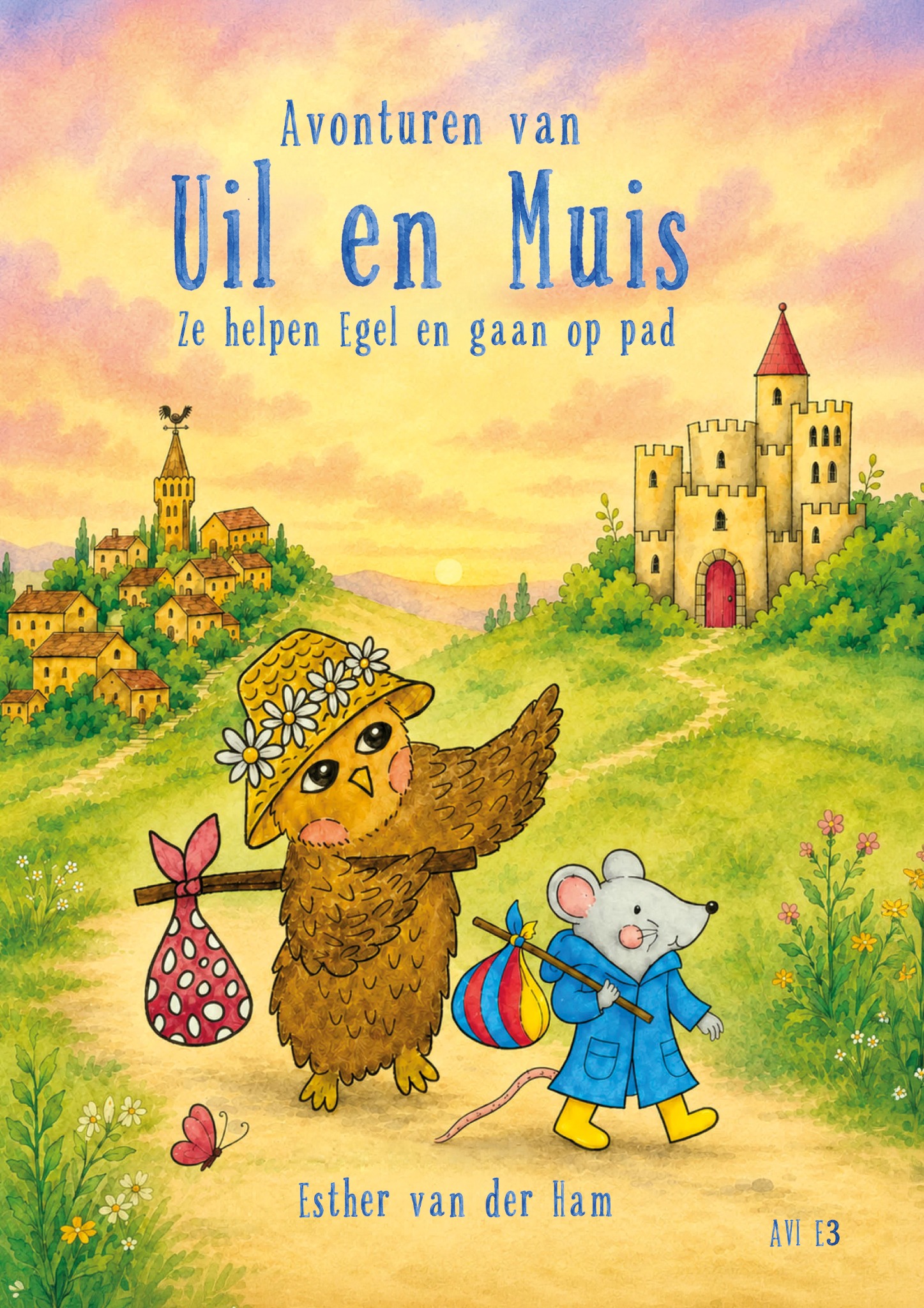 Boekomslag Avonturen van Uil en Muis